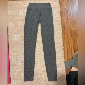 Women's High-Waist Gray Leggings